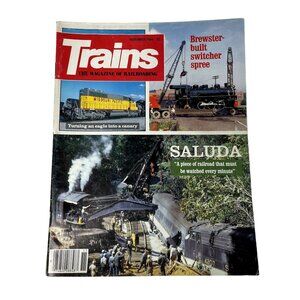 Trains Magazine of Railroading November 1984 Brewster Built Switcher Spree Salud